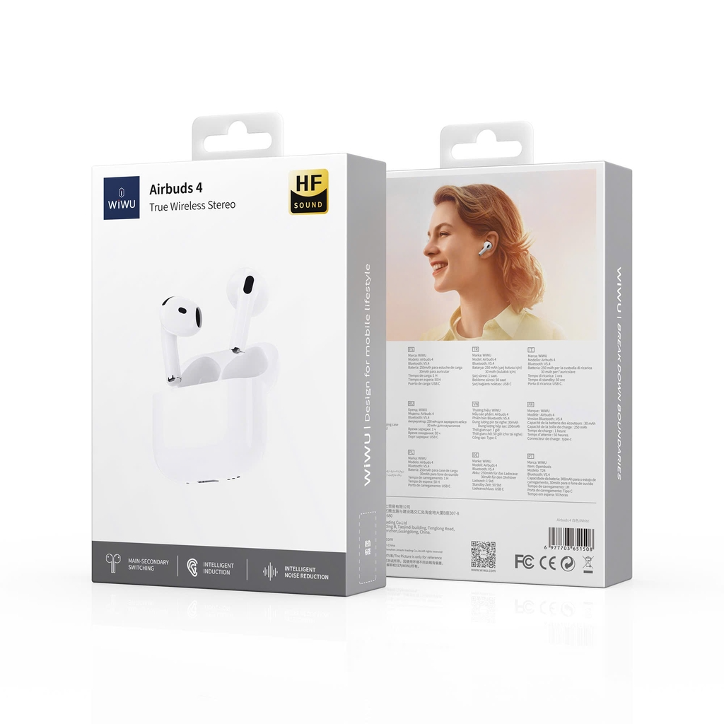 Tai nghe bluetooth Wiwu Airbuds 4