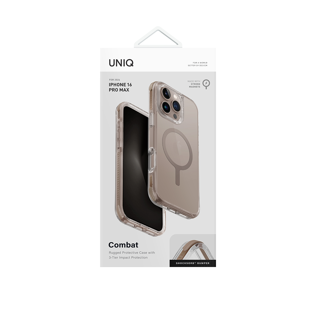 Ốp Iphone 16 Pro UNIQ COMBAT