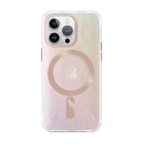 Ốp UNIQ Coehl Magnetic Charging Willow For iPhone 15 Pro Max