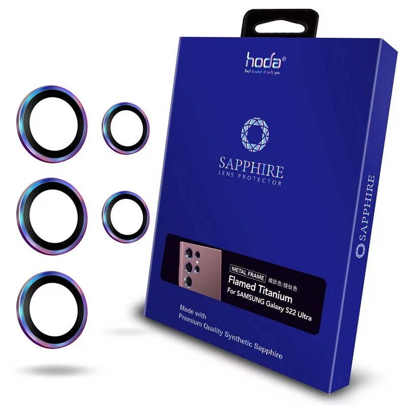  Miếng dán bảo vệ camera HODA Sapphire cho Samsung Galaxy S23 Ultra 