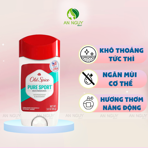 Sáp Khử Mùi Old Spice Giảm Tiết Mồ Hôi 85g (Mẫu Mới)