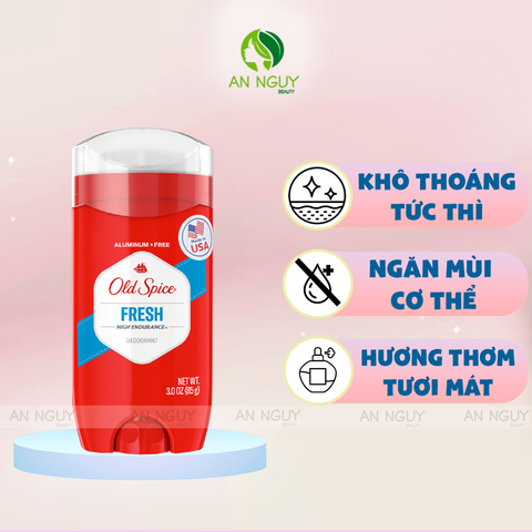 Sáp Khử Mùi Old Spice Giảm Tiết Mồ Hôi 85g (Hàng Mỹ Nhập Khẩu)