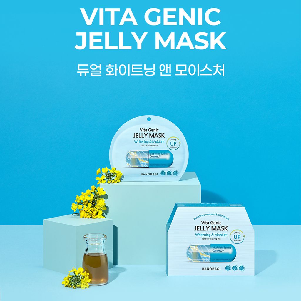 Mặt Nạ Banobagi Vita Genic Jelly Mask White Toning Complex 30gr