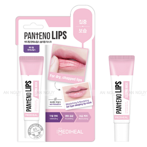 Mặt Nạ Ngủ Cho Môi Mediheal Pantenolips Sleeping Mask 10ml