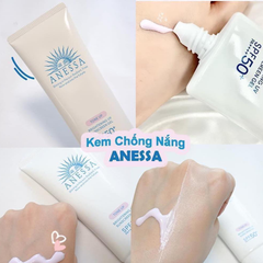 Gel Chống Nắng Anessa Tone Up Brightening UV Sunscreen Gel SPF50+ PA++++ Làm Sáng Da Nâng Tông 90gr