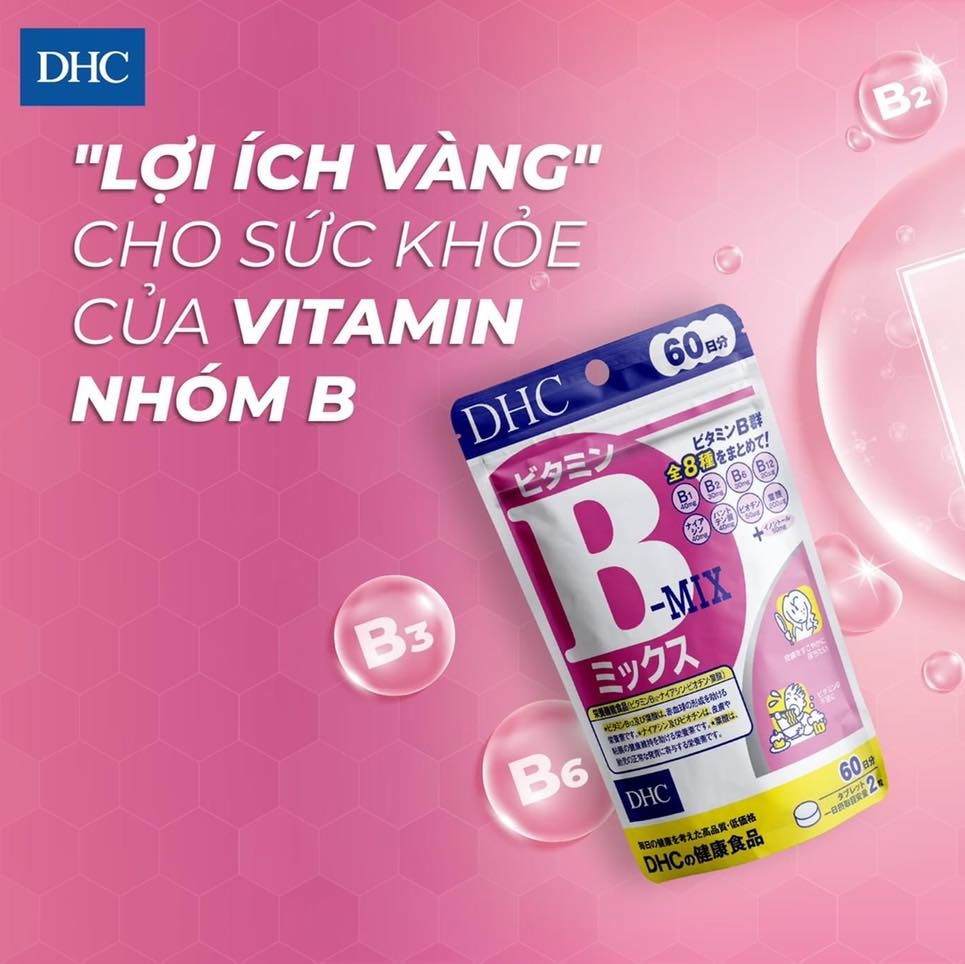 Viên Uống DHC Bổ Sung Vitamin B Mix Tổng Hợp