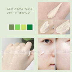 Kem Chống Nắng Cell Fusion C Advanced Clear Sunscreen 100 SPF50+ PA++++ Dành Cho Da Nhạy Cảm 50ml