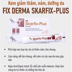 Kem Dưỡng Mờ Thâm Fixderma Skarfix Plus Cream 15g