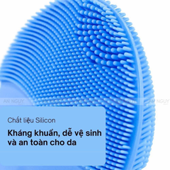 Combo Quà Tặng + Máy Rửa Mặt Và Massage HALIO Facial Cleansing & Massaging Device (Màu Vàng)