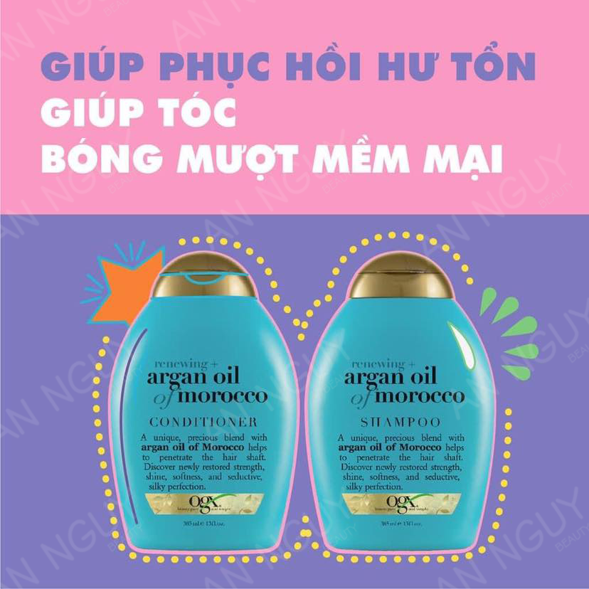 Dầu Gội OGX Shampoo Phục Hồi Tóc Hư Tổn 385ml