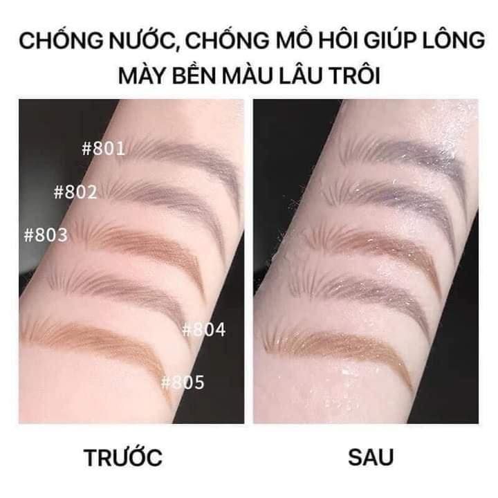 Chì Kẻ Mày 2 Đầu Gogo Tales Cloud Mist Brownpencil 0.1gr