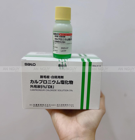 Tinh Chất Thảo Dược Sato Arovics Solutions 5% Kích Thích Mọc Tóc 30ml