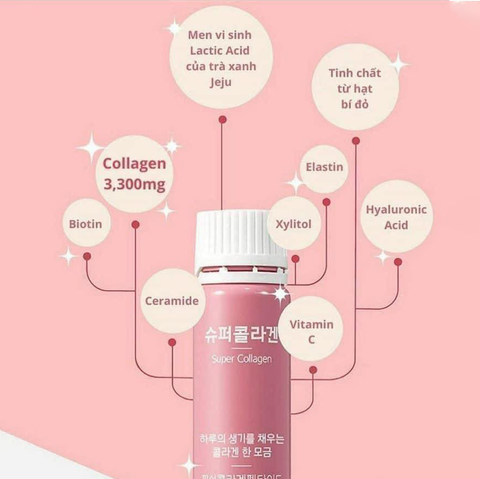 Nước Uống Đẹp Da Vital Beautie Program Super Collagen 30 Ống x 25ml