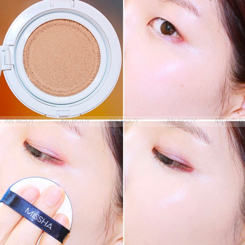 Phấn Nước Missha Magic Cushion Cover Lasting SPF50+ PA+++ Che Phủ Mọi Khuyết Điểm 15gr