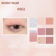 Bảng Phấn Mắt 8 Ô Gogo Tales Retro Mist Eyeshadow Palette 11.5gr
