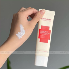 Kem Chống Nắng Làm Dịu Tổn Thương Cell Fusion C Derma Relief Suncreen 100 SPF50+ PA++++