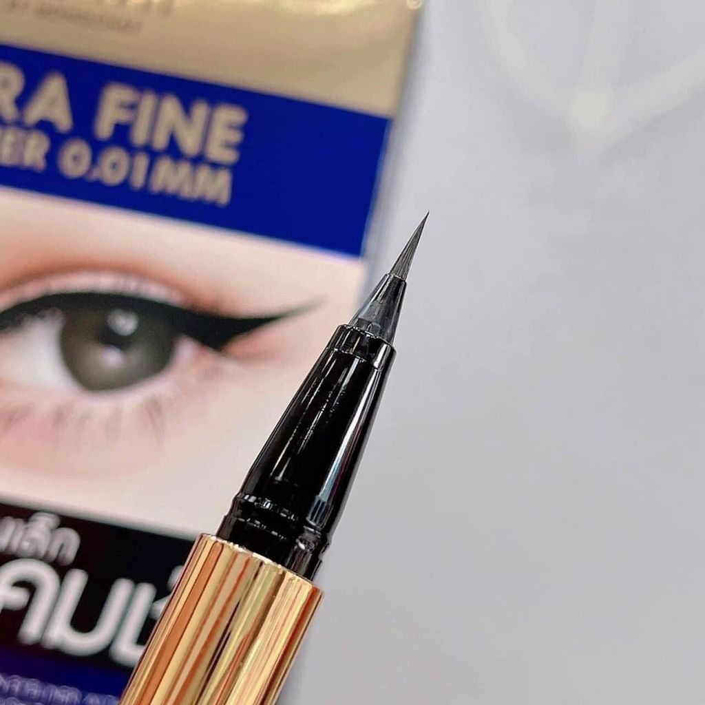 Bút Kẻ Mắt Nước Browit By Nongchat Ultra Fine Eyeliner 0.01mm Bền Màu, Lâu Trôi 0.5gr #Màu Đen