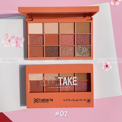 Bảng Phấn Mắt 12 Ô Habaria Eyeshadow Palette 12gr