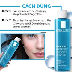 Nước Hoa Hồng La Roche-Posay Effaclar Astringent Lotion Cân Bằng Da Cho Da Dầu 200ml