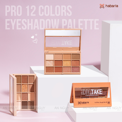 Bảng Phấn Mắt 12 Ô Habaria Eyeshadow Palette 12gr