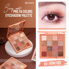Bảng Phấn Mắt 16 Ô Habaria Eyeshadow Palette 16gr