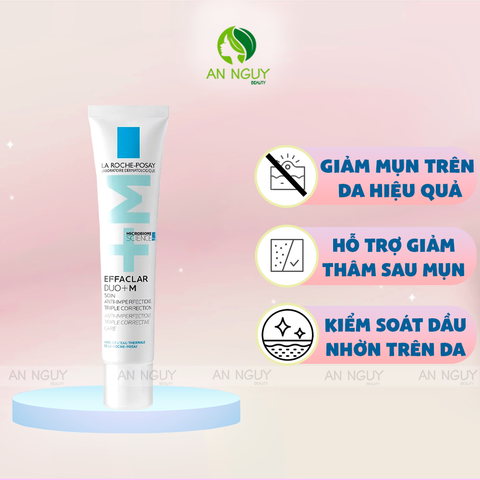 Kem Dưỡng La Roche-Posay Effaclar Duo+ M Giảm Mụn 40ml