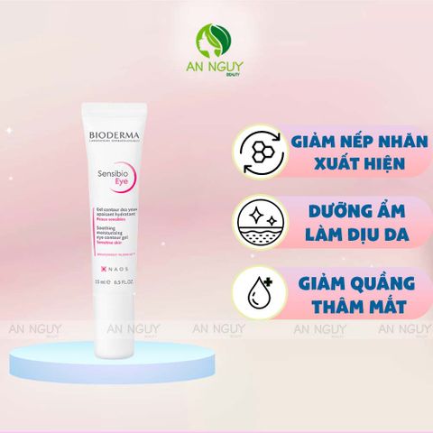 Gel Dưỡng Và Giảm Quầng Thâm Mắt Bioderma Sensibio Eye Contour Gel