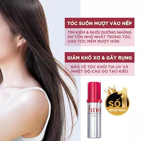 Dầu Dưỡng Tóc Cao Cấp Fino Shiseido Premium Touch Hair Oil Cải Thiện Tóc Hư Tổn 70ml