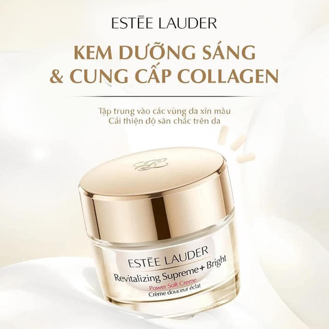 Kem Dưỡng Trắng Da Estee Lauder Revitalizing Supreme + Bright Ngăn Ngừa Lão Hóa Da