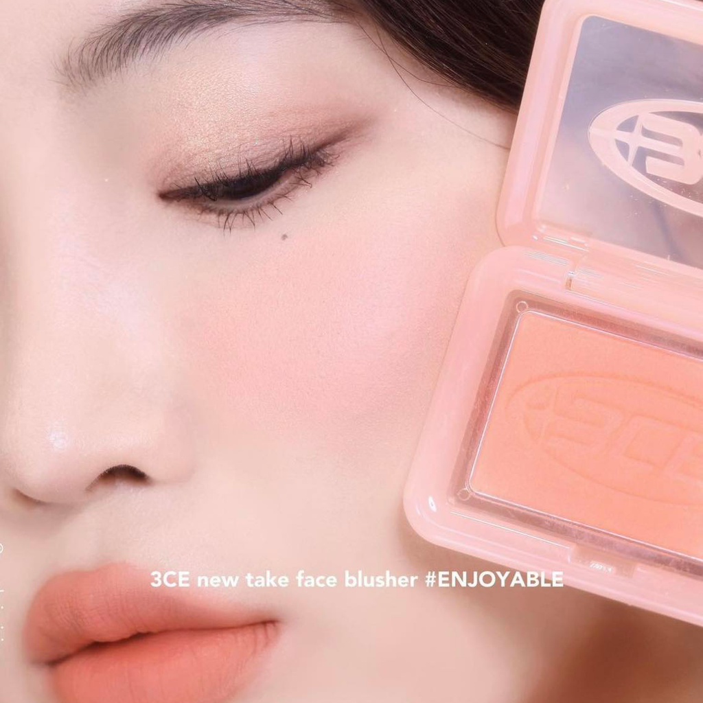 Phấn Má Hồng 3CE New Take Face Blusher (Phiên Bản Pure Pairing) 4.5g