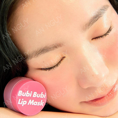 Mặt Nạ Ngủ Unpa Bubi Bubi Lip Mask Special Care Dưỡng Hồng Môi 9g