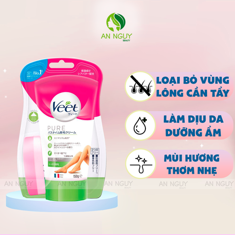 Kem Tẩy Lông Veet Pure 150g Nhật Bản