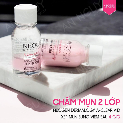 Chấm Mụn 2 Lớp Neogen A-Clear AID Soothing Pink Eraser 15ml