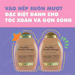 Dầu Gội OGX Shampoo Phục Hồi Tóc Hư Tổn 385ml