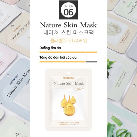 Mặt Nạ 3D Foodaholic Nature Skin Mask 23ml