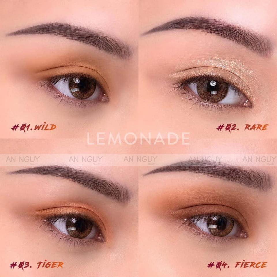 Bảng Phấn Mắt 4 Ô Lemonade Super Tiger Eyeshadow Palette 8.8gr