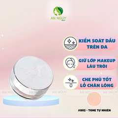 Phấn Bột Phủ Kiềm Dầu GOGO TALES Koi Play Lotus Loose Powder 11gr