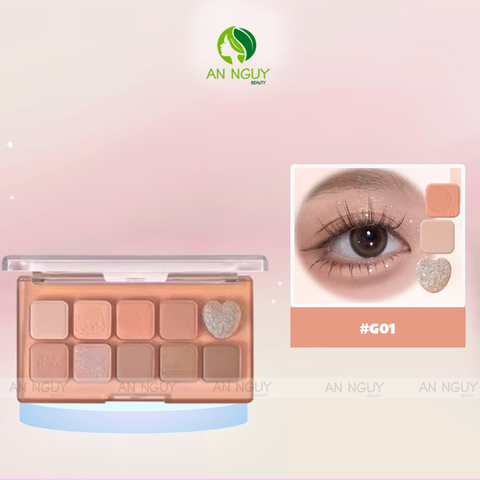 Bảng Phấn Mắt 10 Ô Gogo Tales Sweet Misty Eyeshadow Palette 12g