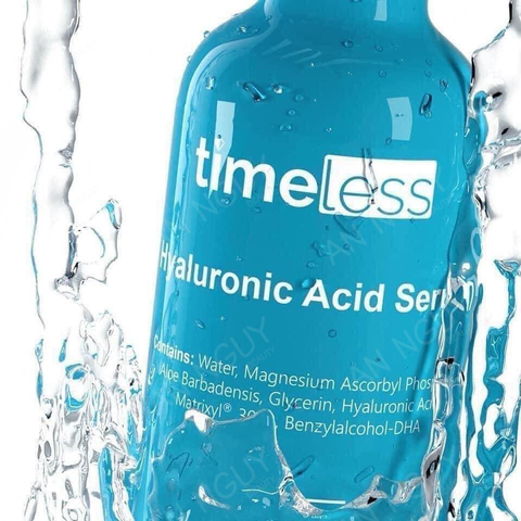 Serum Timeless Hyaluronic Acid + Vitamin C Cấp Ẩm, Làm Sáng Da 30ml