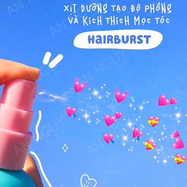 Xịt Dưỡng Tóc Hairburst Volume and Growth Elixir 125ml