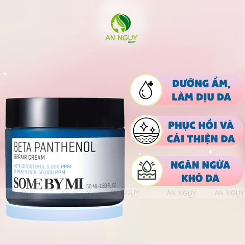 Kem Dưỡng Some By Mi B5 Beta Panthenol Repair Cream Làm Dịu, Phục Hồi Da 50ml