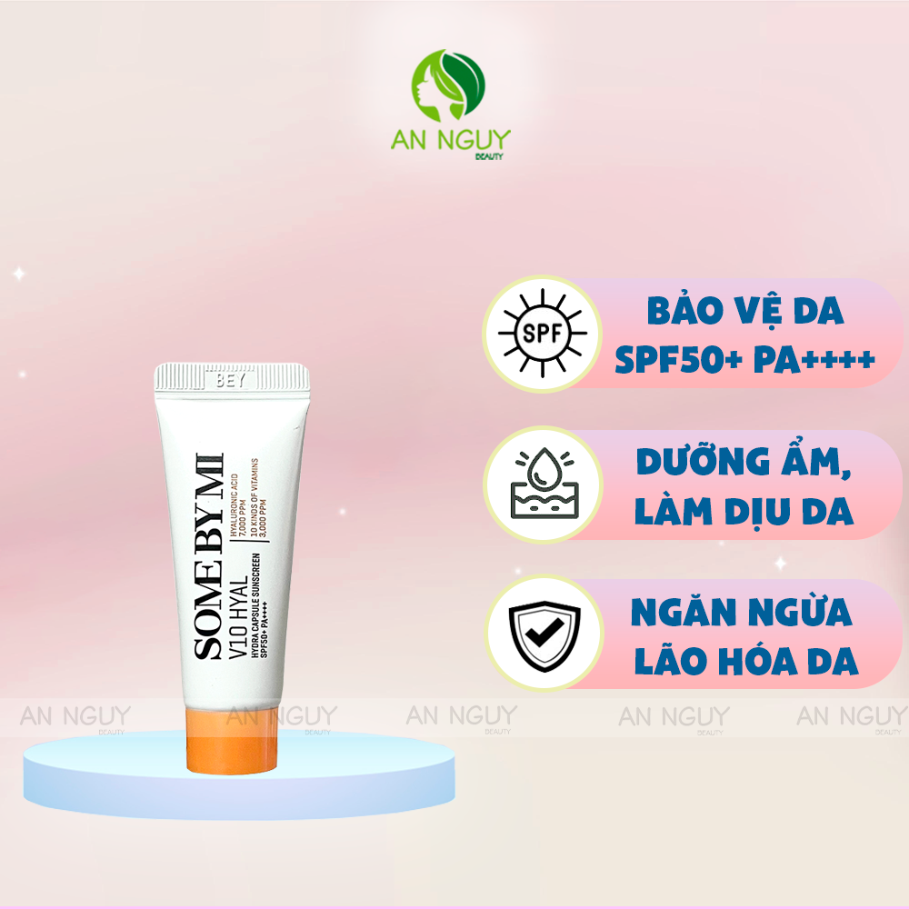 [Sample] Kem Chống Nắng Some By Mi V10 Hyal Sunscreen 5ml