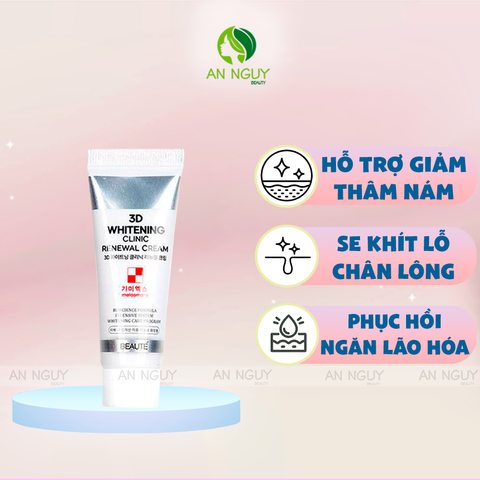 Kem Dưỡng Melasma-X 3D Whitening Clinic Renewal Cream Dưỡng Trắng Giảm Thâm Nám