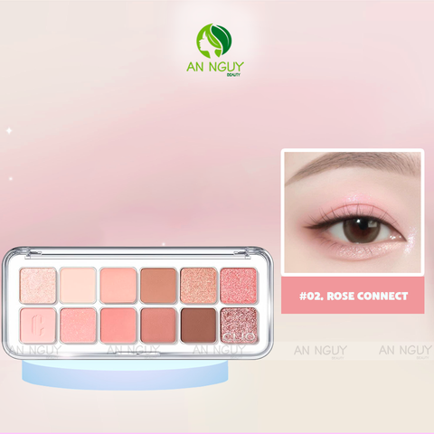 Bảng Phấn Mắt 12 Ô Clio Air Pro Eye Palette Air (0.6gx12)