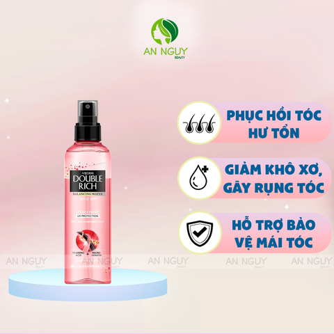 Xịt Dưỡng Tóc Double Rich Balancing Water Double Repair UV Protection Cho Tóc Khô Xơ & Hư Tổn