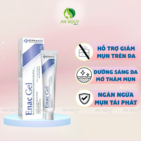 Gel Giảm Mụn, Hỗ Trợ Mờ Thâm Enac Gel 15g