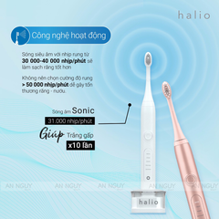 Bàn Chải Đánh Răng Điện HALIO Sonic Whitening Electric Toothbrush