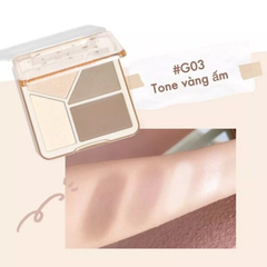 Bảng Phấn Bắt Sáng, Tạo Khối Gogo Tales Light Shadow Flawless Highlight Contouring Palette 13.5g