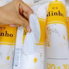 Bông Tẩy Trang Minho 100% Cotton Pads Mềm Mịn 230 Miếng