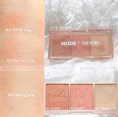 Bảng Phấn Má 3 Ô Peripera All Take Mood Cheek Palette 11.4gr